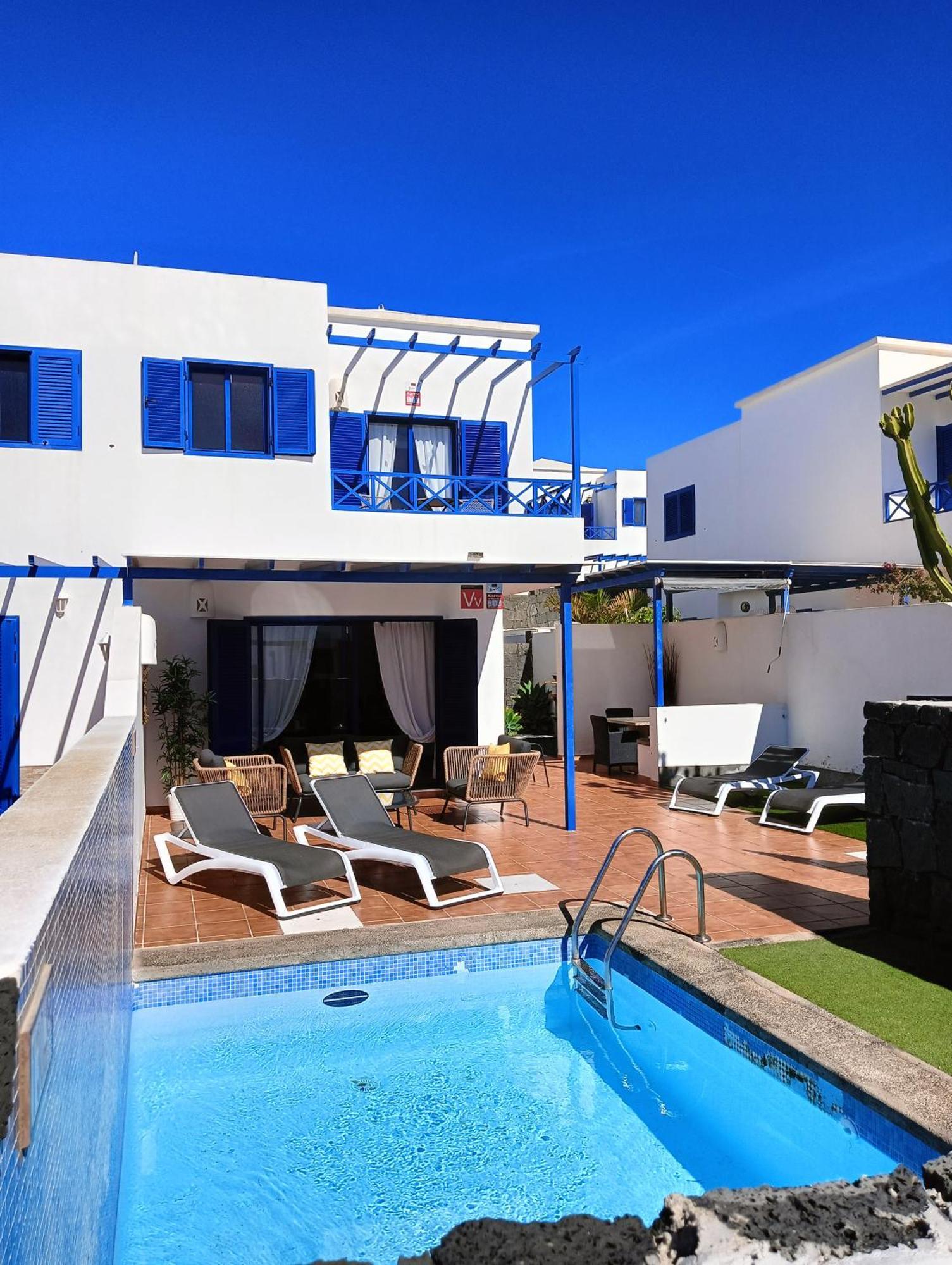 Villa Optimist Rubicon Piscina Climatizable, Frente Al Mar Playa Blanca  Exteriér fotografie