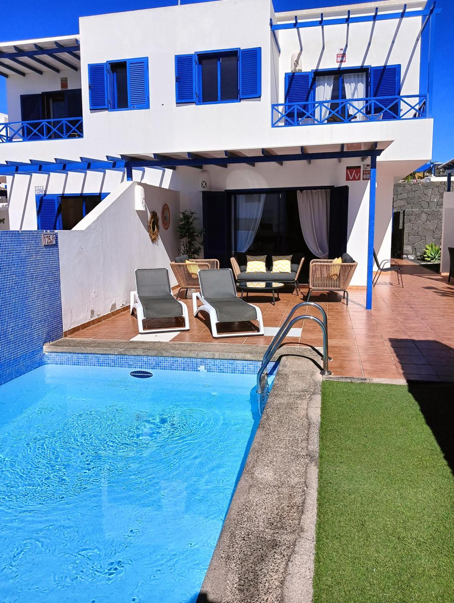 Villa Optimist Rubicon Piscina Climatizable, Frente Al Mar Playa Blanca  Exteriér fotografie