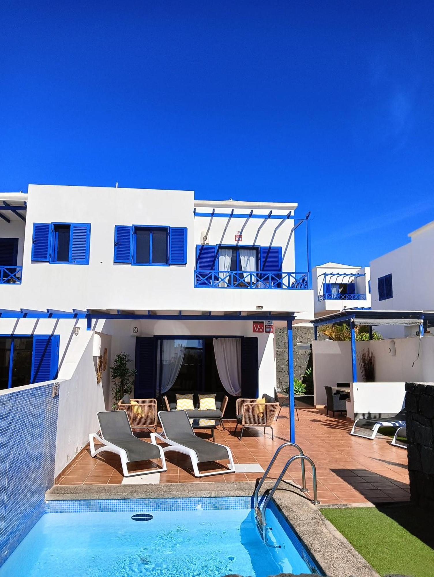 Villa Optimist Rubicon Piscina Climatizable, Frente Al Mar Playa Blanca  Exteriér fotografie