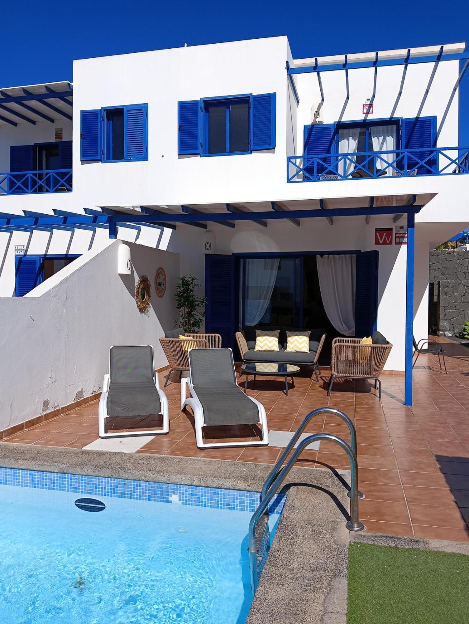 Villa Optimist Rubicon Piscina Climatizable, Frente Al Mar Playa Blanca  Exteriér fotografie