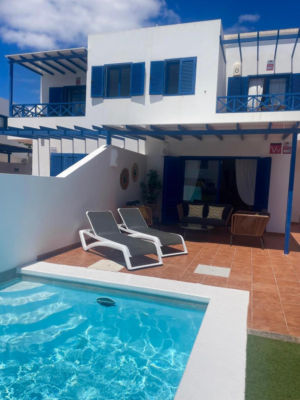 Villa Optimist Rubicon Piscina Climatizable, Frente Al Mar Playa Blanca  Exteriér fotografie