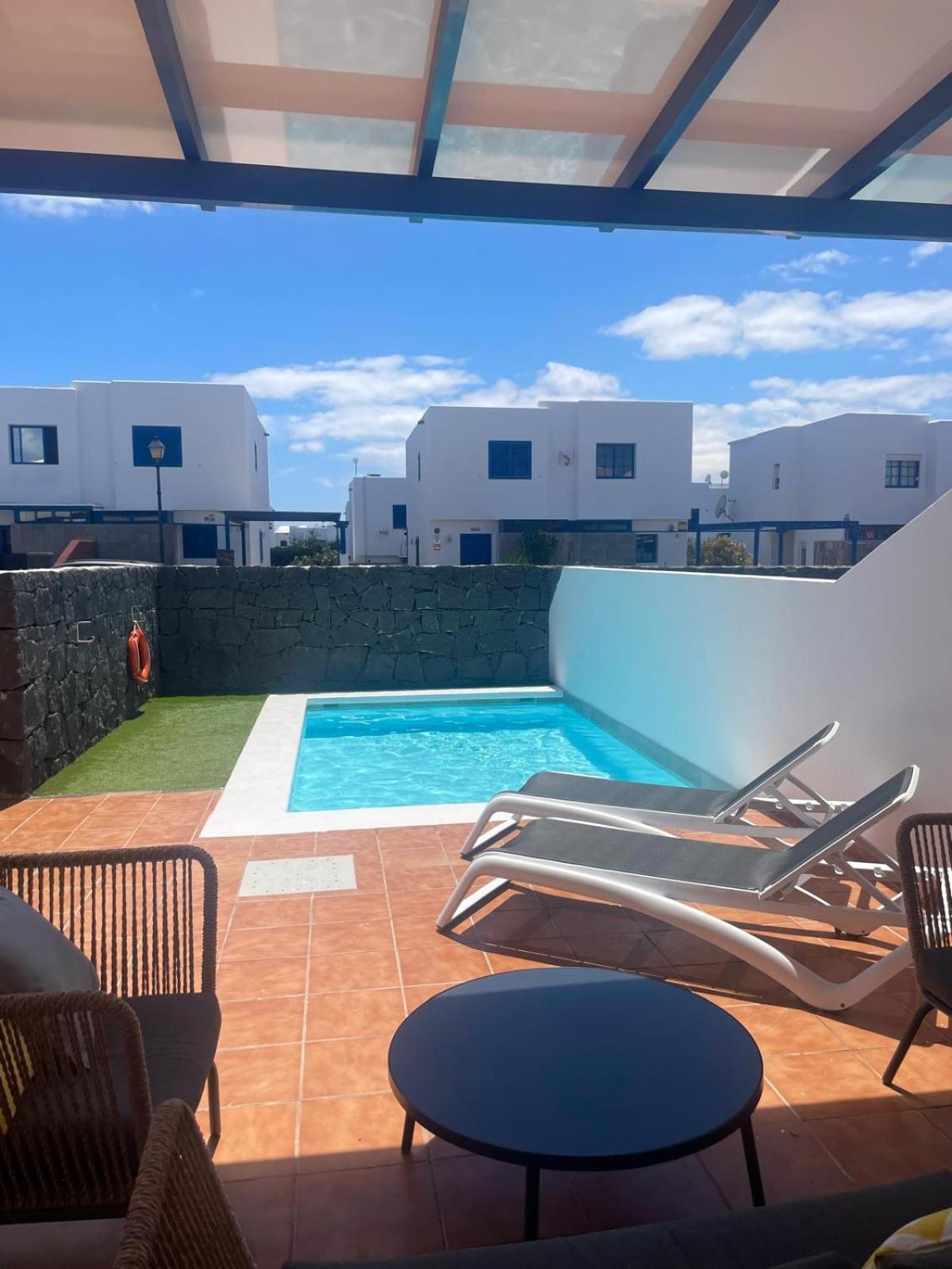 Villa Optimist Rubicon Piscina Climatizable, Frente Al Mar Playa Blanca  Exteriér fotografie